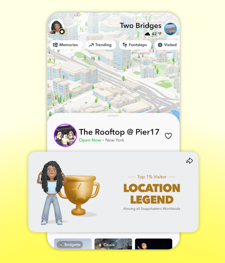 Place Loyalty على خريطة سناب شات
