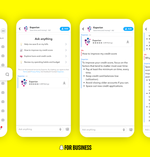 إعلانات AI Sponsored Snaps التحاورية من سناب شات