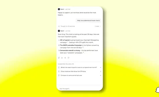 أدوات سناب شات لإنشاء الإعلانات بالذكاء الاصطناعي